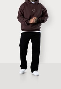 ESTEEM Jersey con capucha - dark brown