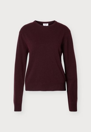 Filippa K, SOFT CREWNECK SWEATER - Пуловер - dark burgundy