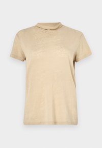 WAKE - Basic T-shirt - ice brown