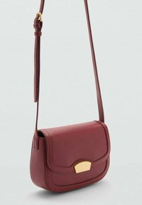 Mango Cross body bag - bordeaux