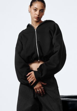 HOODIE - Lett jakke - black