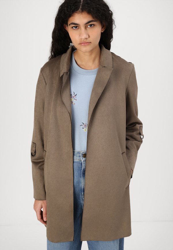 ONLJOLINE COAT LIFE  - Short coat - walnut3