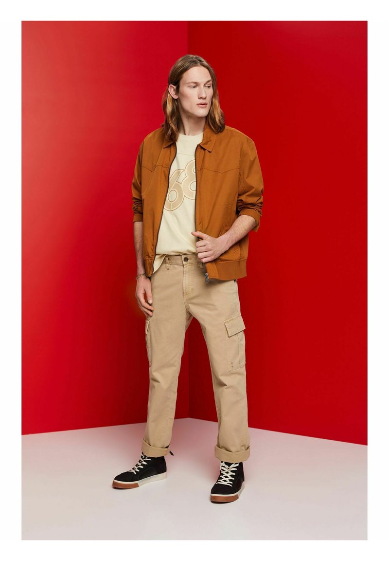 Esprit Collection Bomber Jacket brown/mottled brown Zalando.de