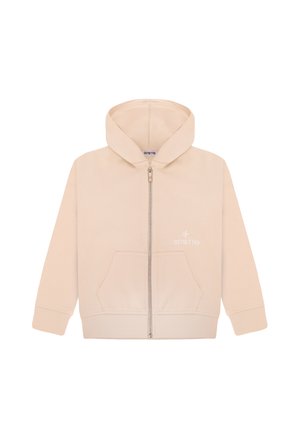 LISBONA - Felpa con zip - cream