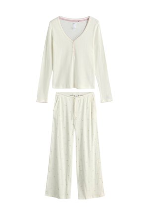 LONG SLEEVE  - Nattøj sæt - white tulip