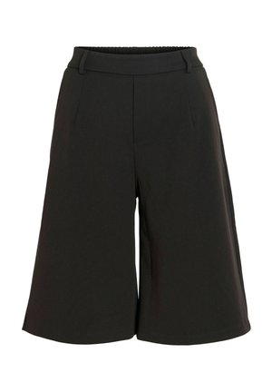 VILA, BERMUDA SHORTS VIVARONE HIGH WAIST - Short - black