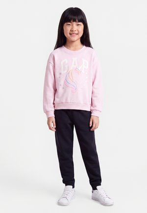 GAP FAM LOGO CREW - Φούτερ - rose mist