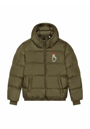 Mira Paris, SARANGHAE EMBROIDERY UNISEX  - Talvitakki - khaki