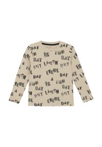 Minymo ALL OVER PRINT - Longsleeve - oxford tan