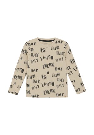 ALL OVER PRINT - Langarmshirt - oxford tan