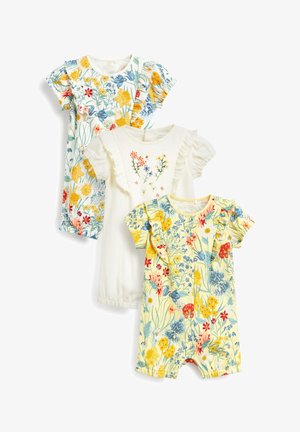 3 PACK - Pyjama - yellow white blue floral