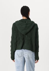 The Ragged Priest THING HOODIE - Chaqueta de punto - green