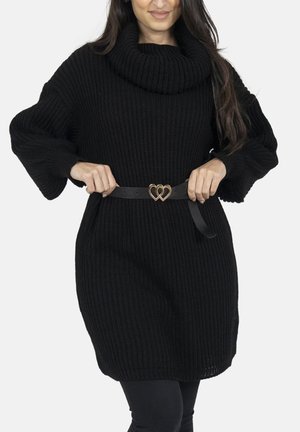 Strikkjoler - schwarz