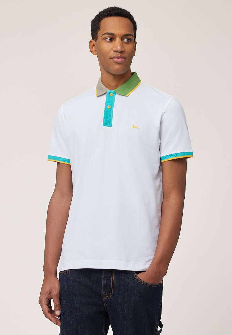 Harmont & Blaine Yellow Cotton Men Polo
