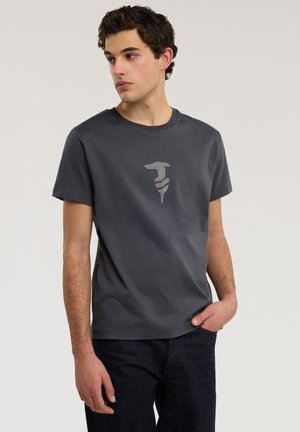 REGULAR FIT - T-Shirt print - dark grey