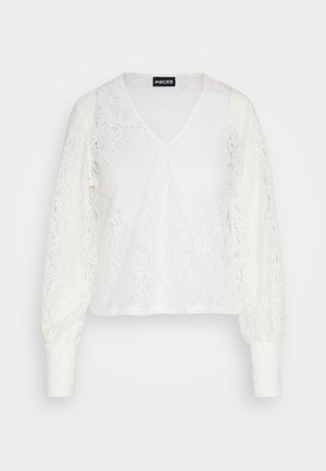 Pieces PCBELLA - Blůza - cloud dancer