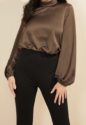 Bluse - brown