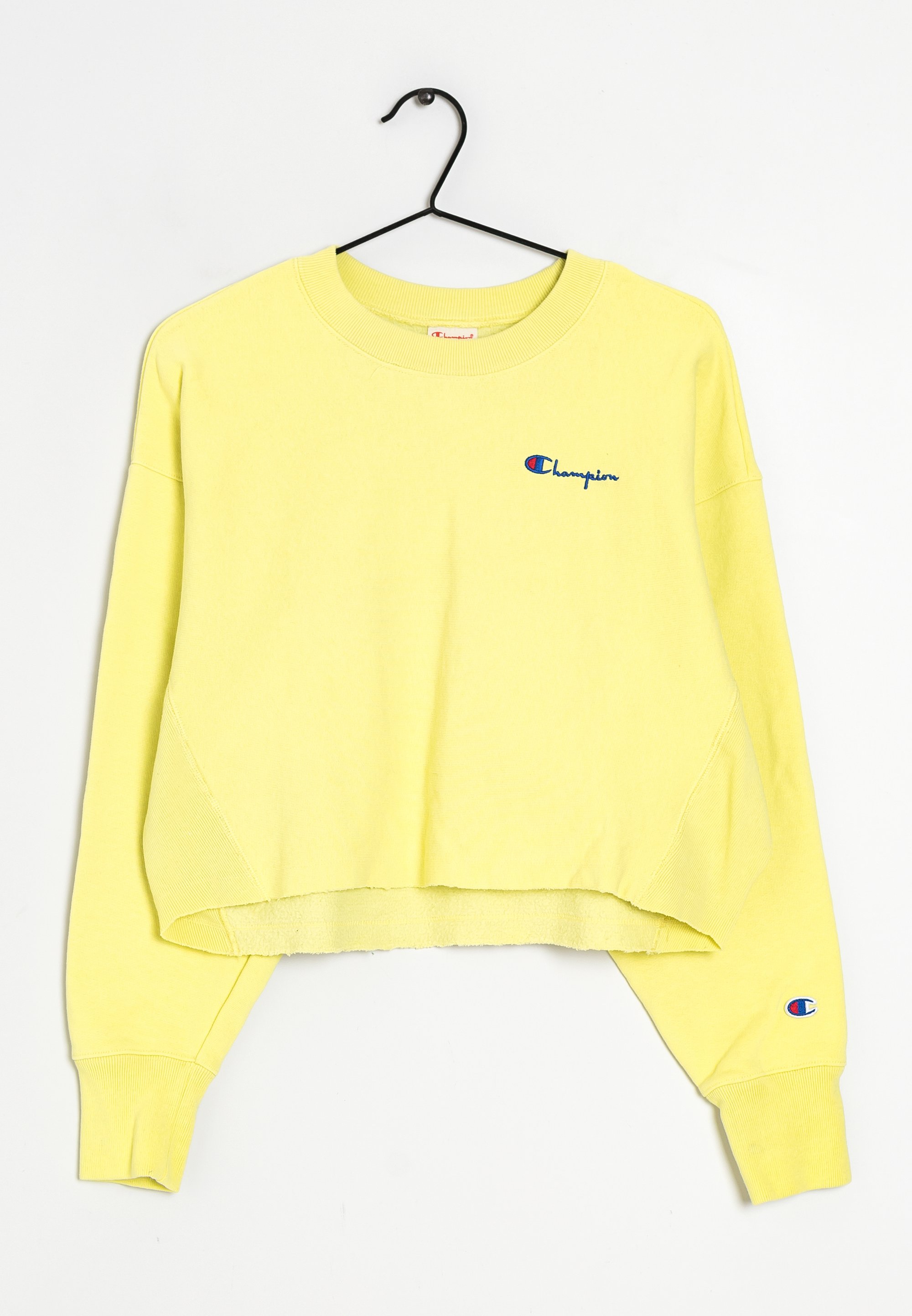 Reverse Weave Champion Sweater Gelb Online Champion Yellow Womens