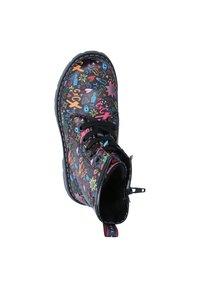 TOM TAILOR Šněrovací kotníkové boty - schwarz