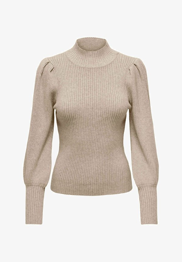 ONLKATIA HIGH NECK - Jumper - mocha meringue