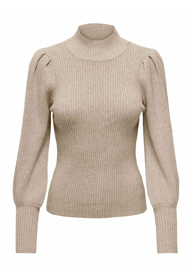 ONLY - ONLKATIA HIGH NECK - Trui - mocha meringue, Vergroten