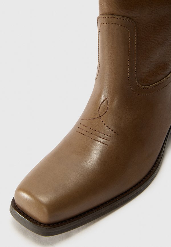 RANCH - Cowboy/biker ankle boot - fango2