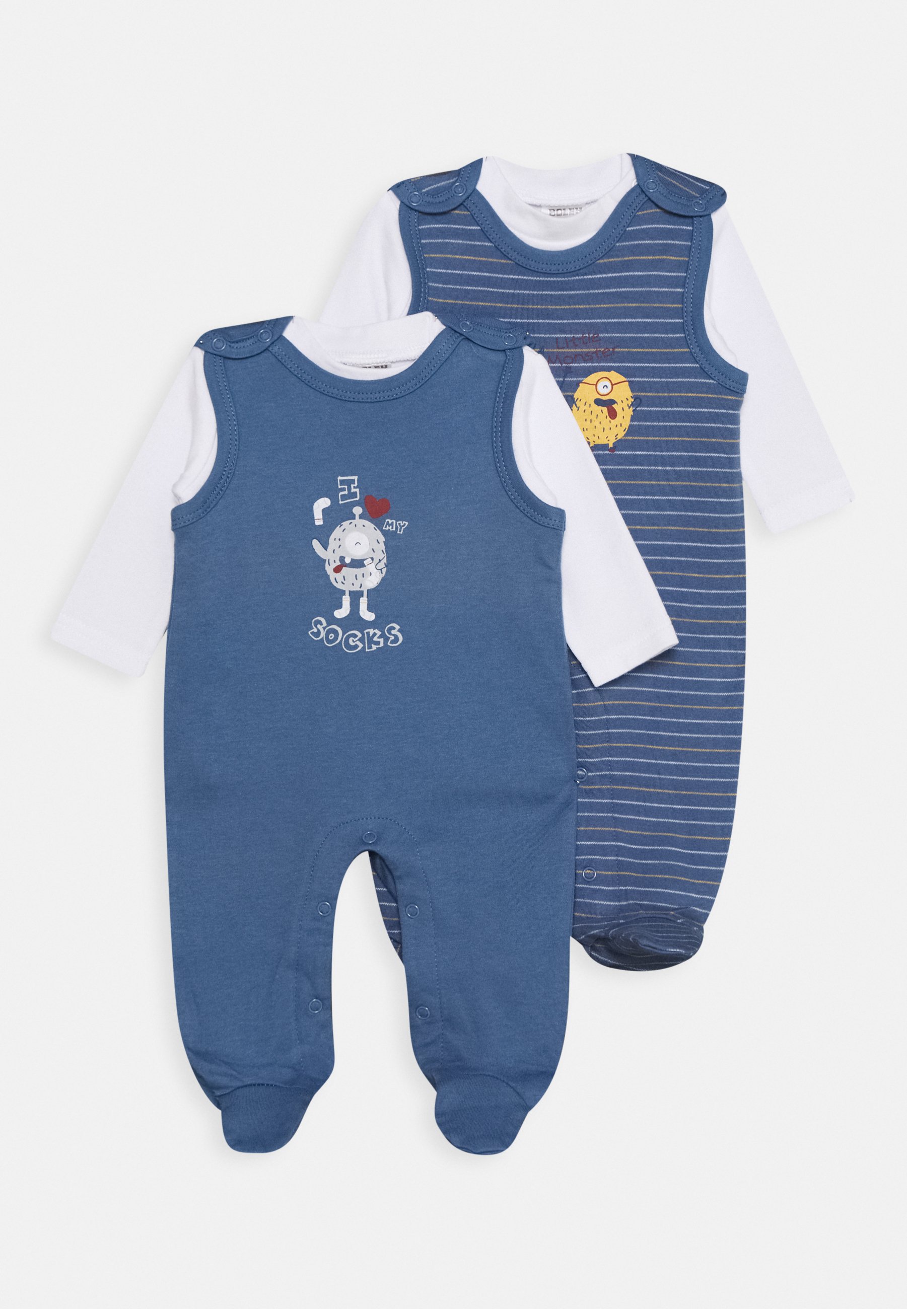 Jacky Baby Strampler Set 2 Pack Pyjama Set Blue Zalando Co Uk