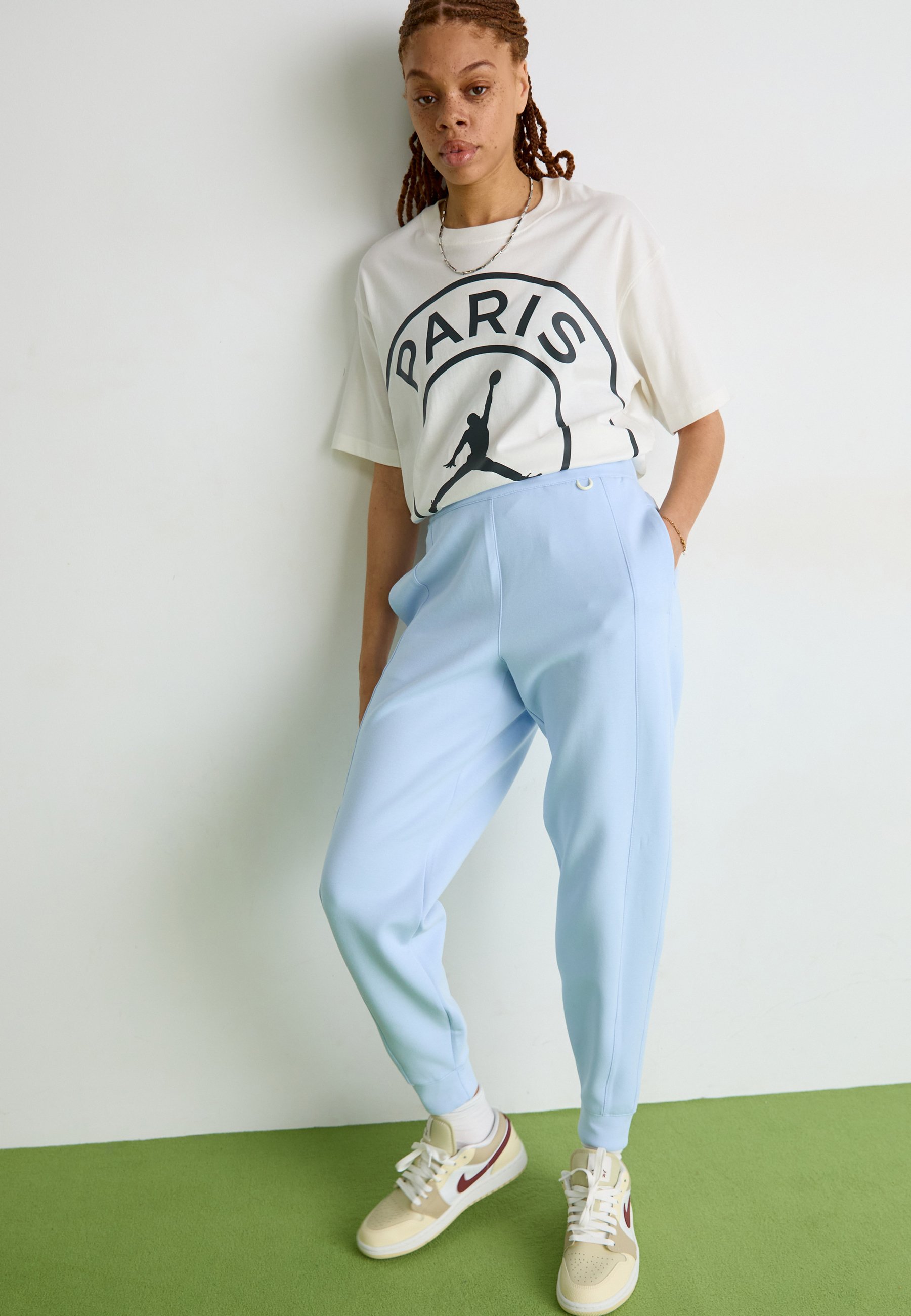 light blue nike pants