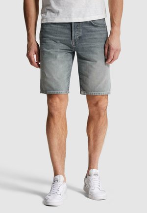 Cast Iron, CAST IRON - VALVER REGULAR FIT SHORTS - , - Shorts di jeans - grey green summer