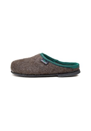 Clogs - anthrazit   braun