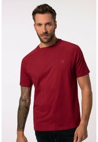 JP1880 SHORT SLEEVE ROUND NECK - Jednoduché tričko - deep purple