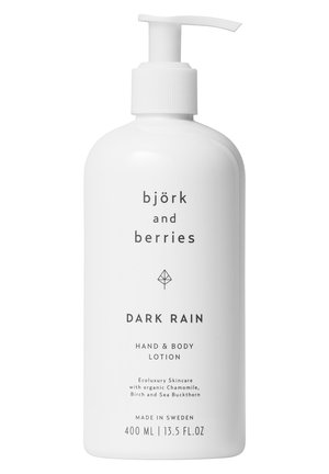 BJÖRK & BERRIES KÖRPERLOTION DARK RAIN HAND & BODY LOTION - Moisturiser - transparent