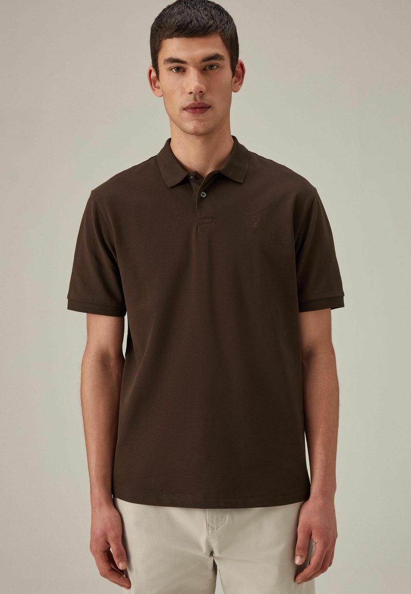 Next REGULAR - Polo majica - brown chocolate