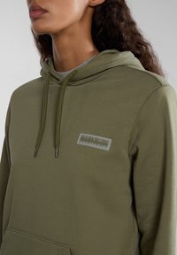 Napapijri B-IAATO H W S - Jersey con capucha - green lichen
