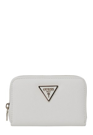 Guess MERIDIAN SLG MEDIUM ZIP AROUND - Portefeuille - white