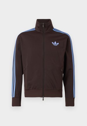 adidas Originals, FIREBIRD LOOSE - Chaqueta fina - aurora coffee/blue fusion