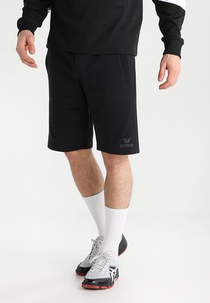 ESSENTIAL - kurze Sporthose - black