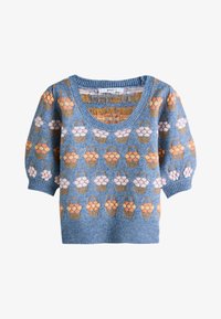 Sélectionné, blue floral