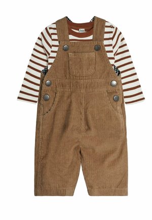 2-PIECE CLASSIC BRETON SETS STANDARD - Hängselbyxor - stone