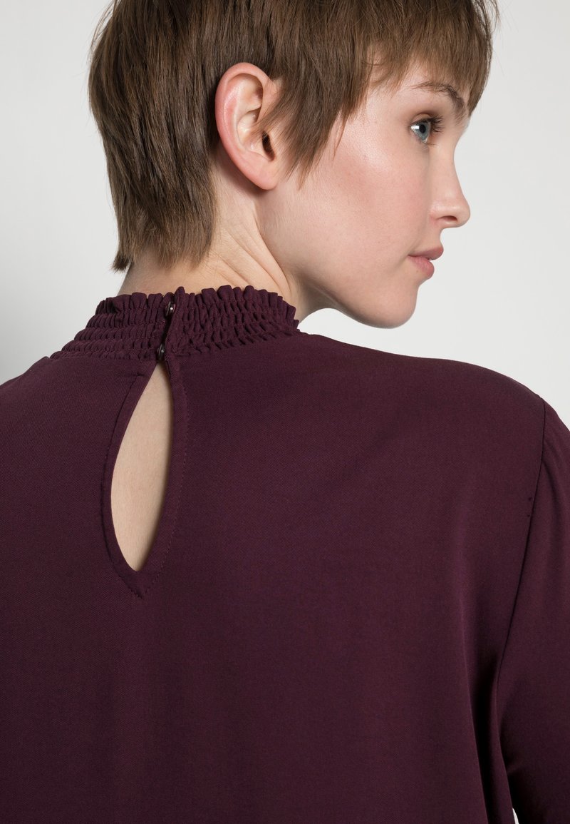 Damen T-Shirts | Vila VIDANIA SMOCK Bluse winetasting/bordeaux - FA28255 Damen T-Shirts | Vila VIDANIA SMOCK Bluse winetasting/bordeaux - FA28255