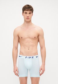 Nike Underwear ESSENTIAL 3 PACK - Boksarice - dark blue/neon yellow/light blue