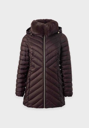 MICHAEL Michael Kors, COLLAR LONGLINE PACKABLE - Χειμωνιάτικο παλτό - chocolate