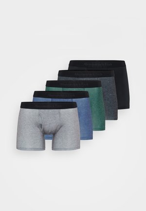 5-Pack A&F Performance Boxer Briefs - Boxer aderenti - green/grey/blue/black