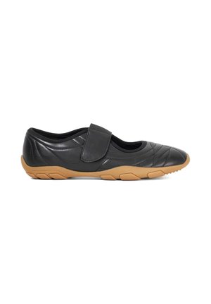 ELLOVES HYBRID - Ankle strap ballet pumps - black