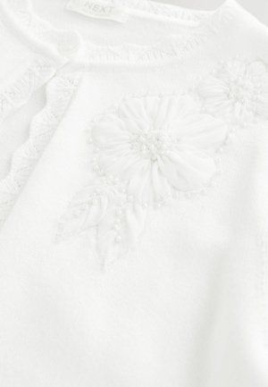 Next REGULAR FIT - EMBELLISHED OCCASION SHRUG  - Cardigan - white