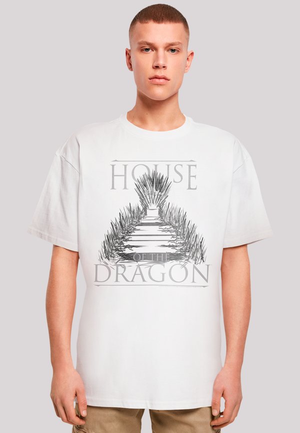 HOUSE OF THE DRAGON THRONE - T-Shirt print - weiß