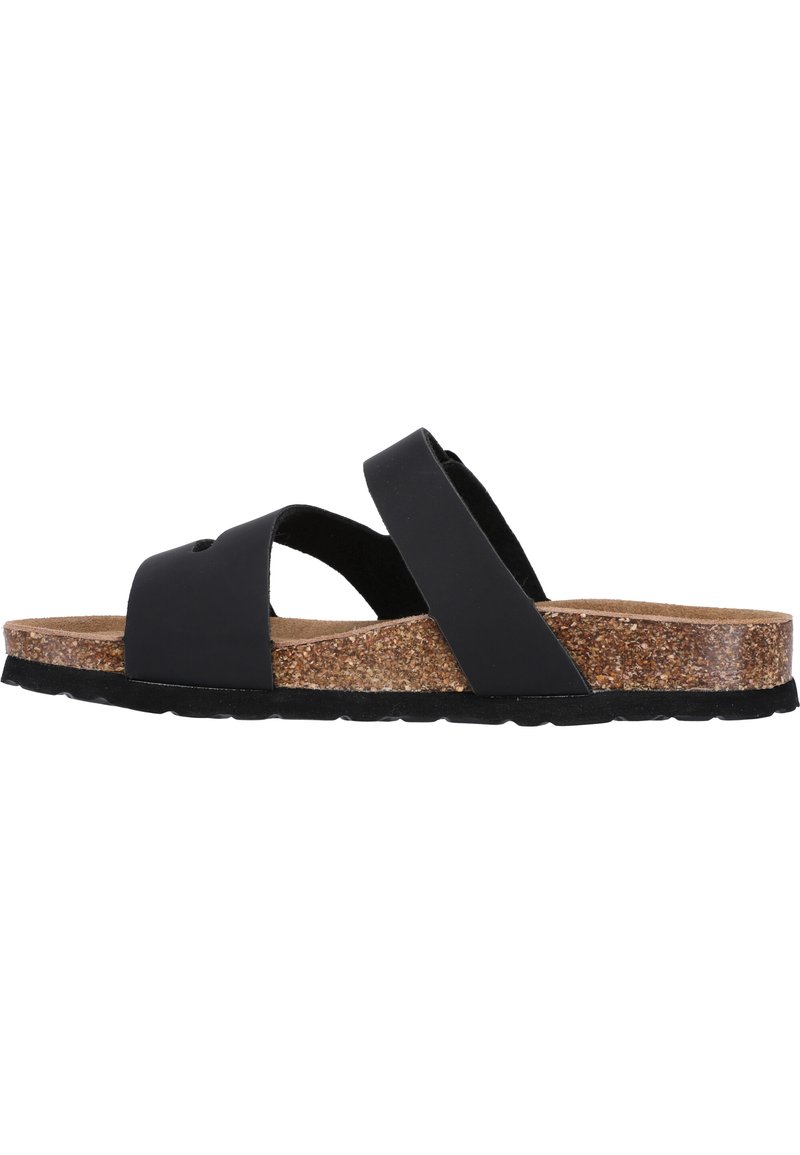 Cruz - Pantolette flach - black, Vergrößern