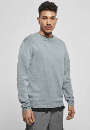 Urban Classics Strikkegenser - dustyblue