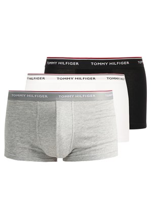 PREMIUM ESSENTIAL LOW RISE HIP TRUNK 3 PACK - Bikses - grey