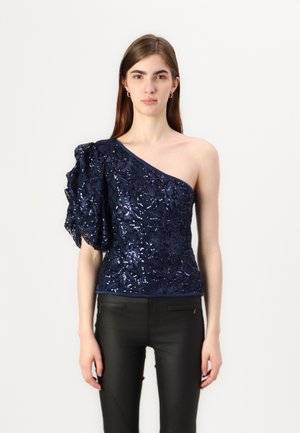 VICELESTE ONE SHOULDER - Topper - blue